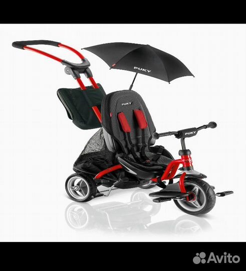 Трехколесный велосипед Puky CAT S6 Ceety 2417 red