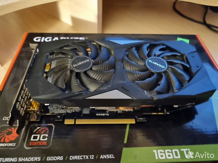 Gigabyte Geforce GTX 1660 ti 6GB OC Edition