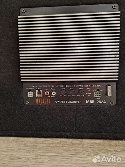 Сабвуфер Mystery с конденсатором