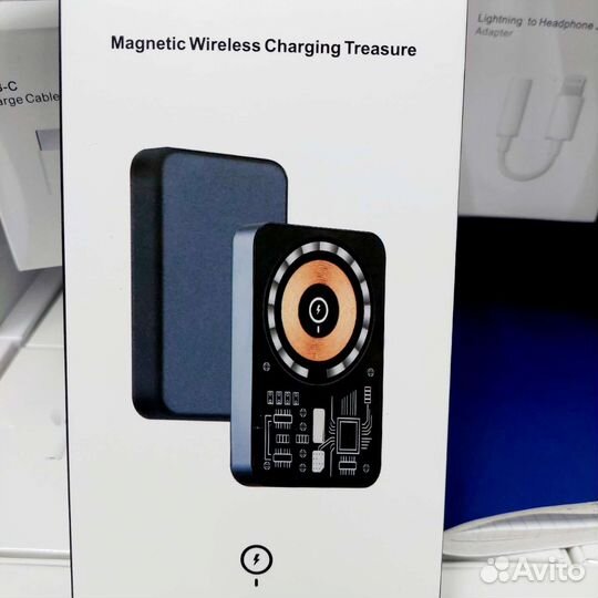 Power bank магсейф прозрачный