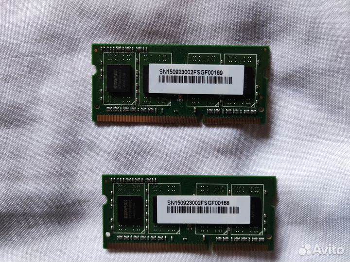 Оперативная память ddr3 8 gb 1600 so dimm kit