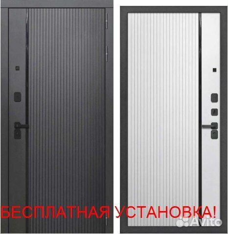 Новая входная дверь с бесплатной установкой