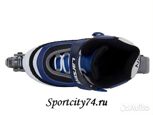 Роликовые коньки раздвижные Larsen Nero синие (31