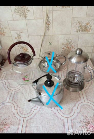 Чайники заварочные и френч-пресс