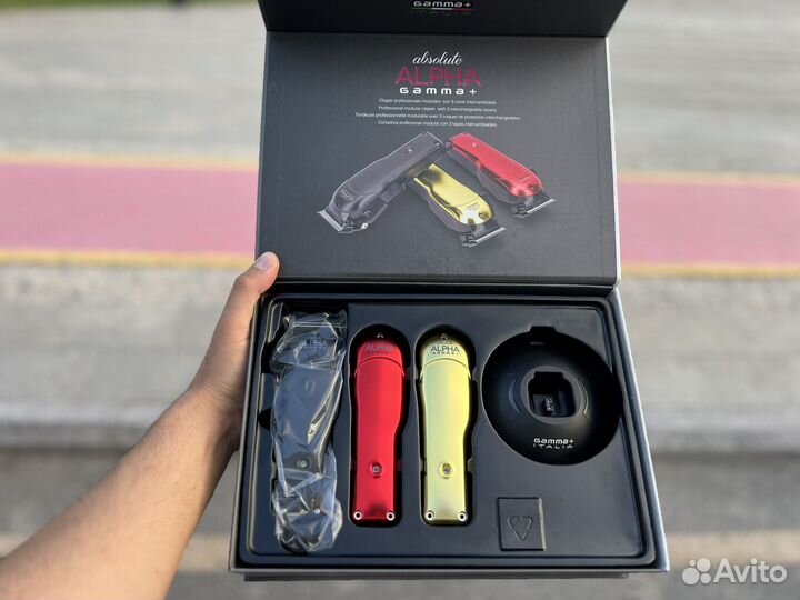 Машинка для стрижки Gamma + absolute alpha