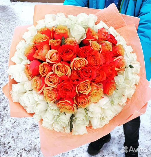 Цветы розы букет