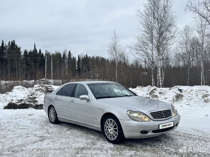 Mercedes-Benz S-класс 5.0 AT, 2000, 265 000 км