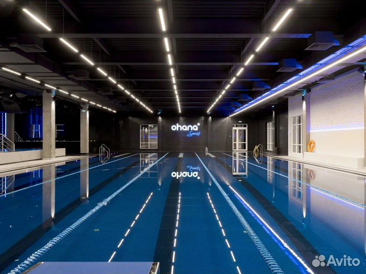 Абонемент в фитнес клуб с бассейном