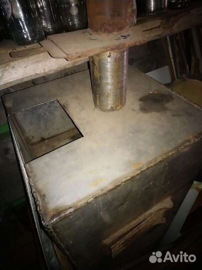Буржуйка печь для бани топи мойся