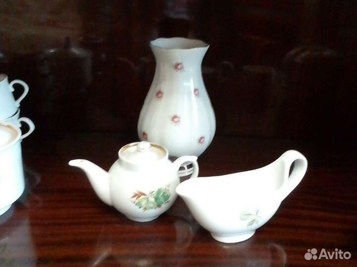 Заварочный чайник маленький, соусник