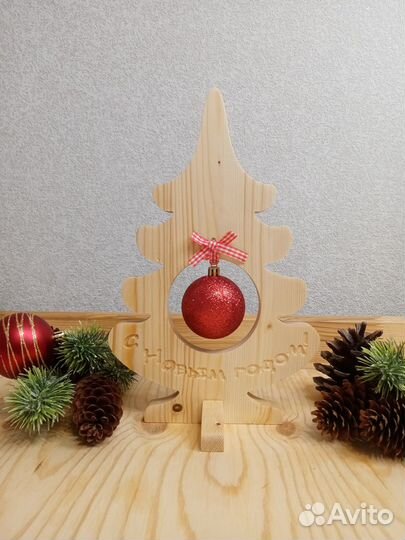 Декоративная интерьерная елочка