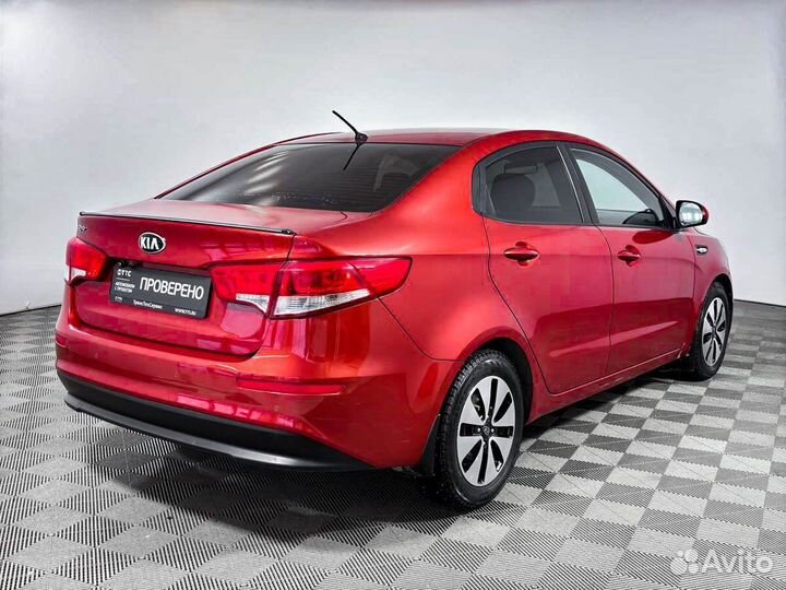 Kia Rio 1.6 МТ, 2016, 213 365 км