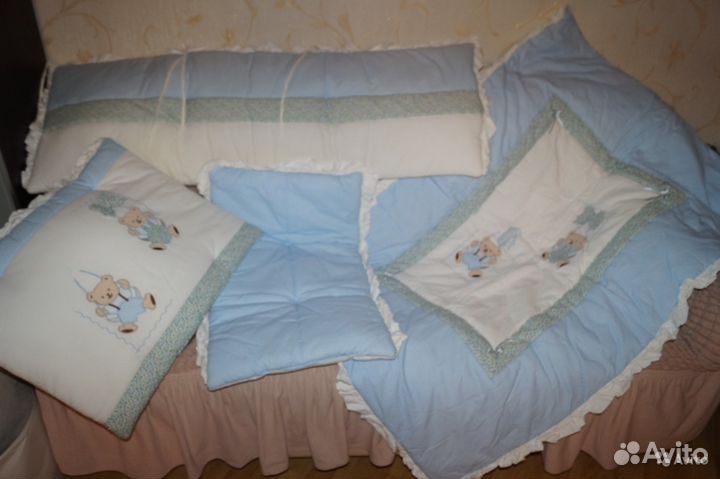 Детское постельное белье (бортики) (Турция)