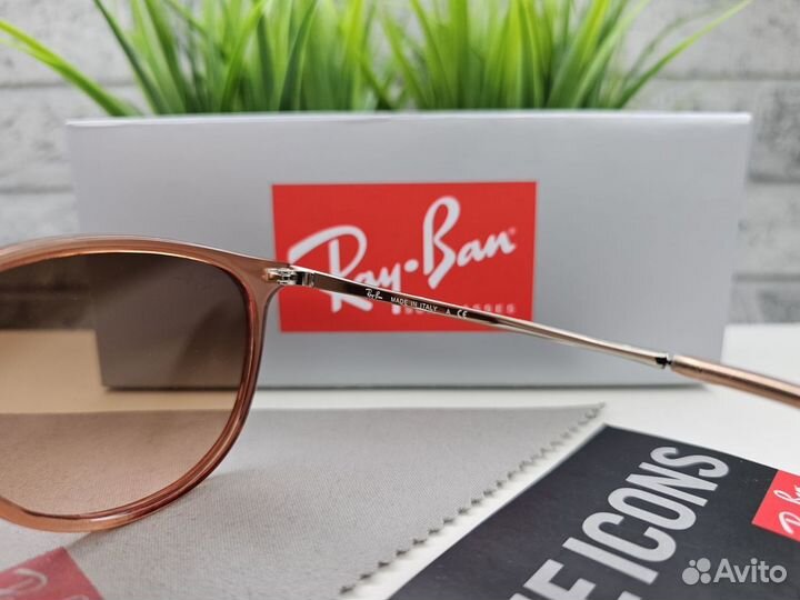 Очки Ray Ban Erika 4171 6590/13 Transparent Brown