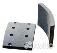 Накладка тормозная 150мм камаз передний мост madar