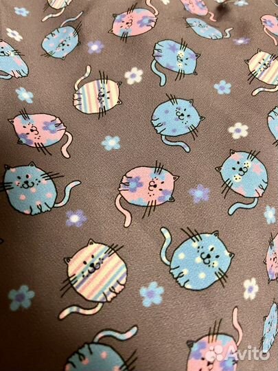 Платье женское с котиками, р.46-48