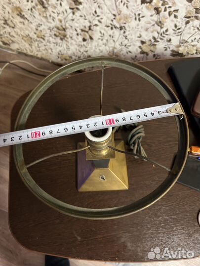 Настольная лампа старинная