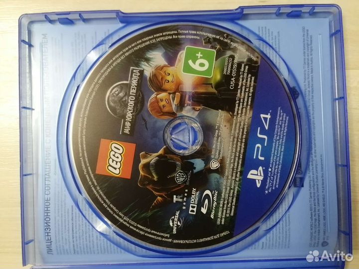 Lego мир юрского периода ps4