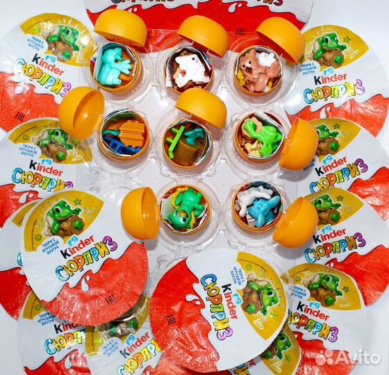 Kinder surprise сборка 2024 Киндер сюрприз