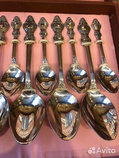 Набор столовых приборов мельхиор СССР