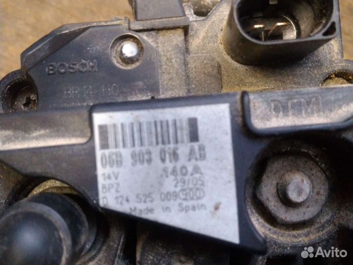 Генератор volkswagen CAX CAV 1.4 tfsi