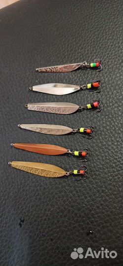 Набор окуневых блесен ручная работа