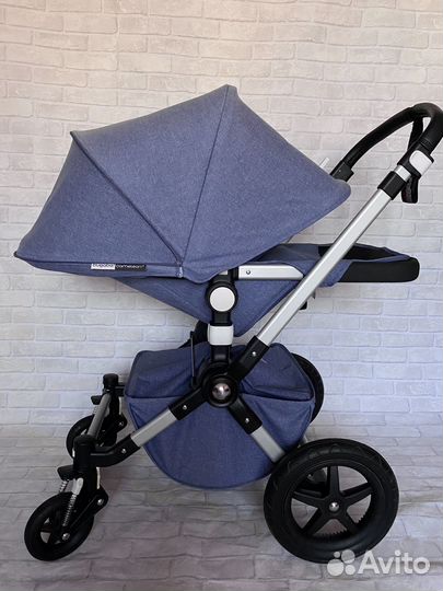 Коляска Bugaboo cameleon 3 3в1 Blue/Melange