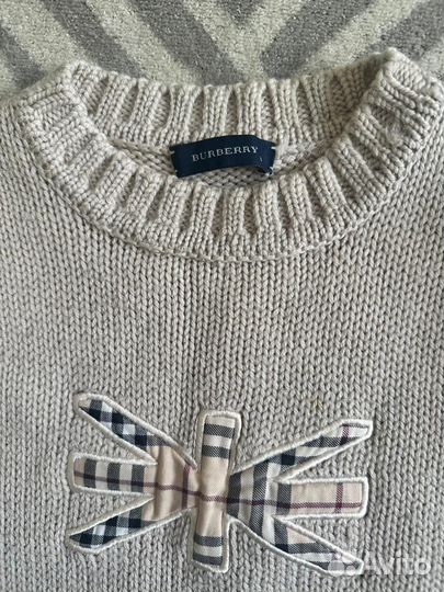 Детский Свитер Burberry Оригинал