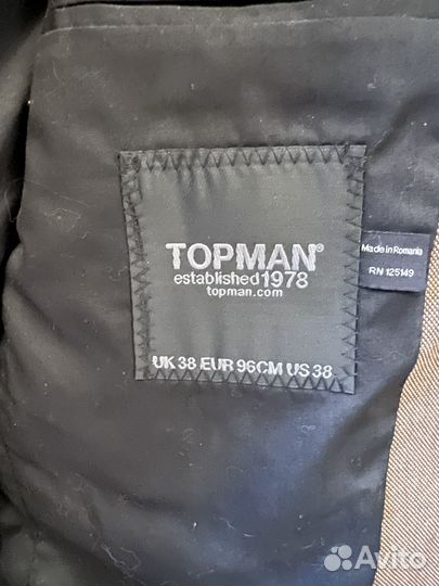 Пиджак мужской topman