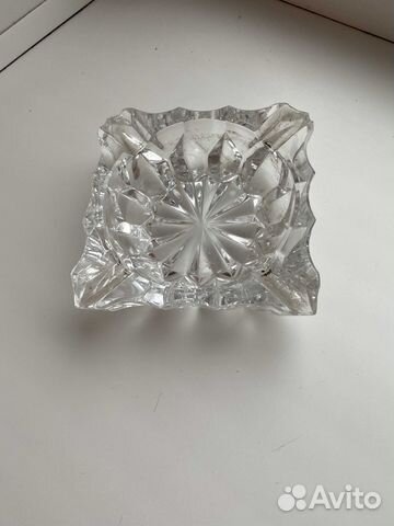 Хрустальная пепельница