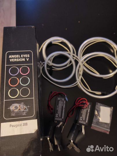 Ангельские глазки Peugeot 308