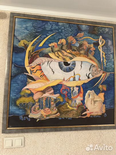 Картина 'Глубокий взгляд'