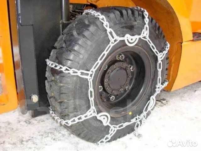 Цепи на колеса для кары погрузчика