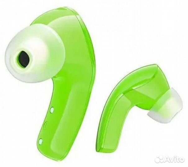 Беспроводные наушники acefast T9 зеленый Crystal