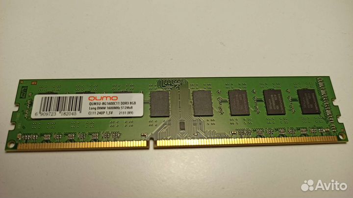 Оперативная память ddr3 8 gb