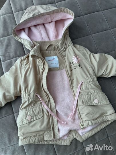 Парка ветковка утепленная флисом 80