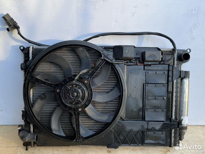 Касета радиаторов с вентилятором mini cooper