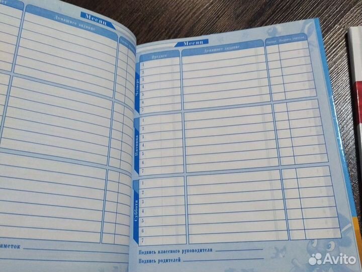 Дневники школьные