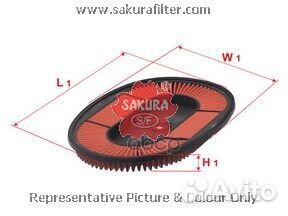 Фильтр воздушный Sakura A-1845 Индонезия 1/10 ш