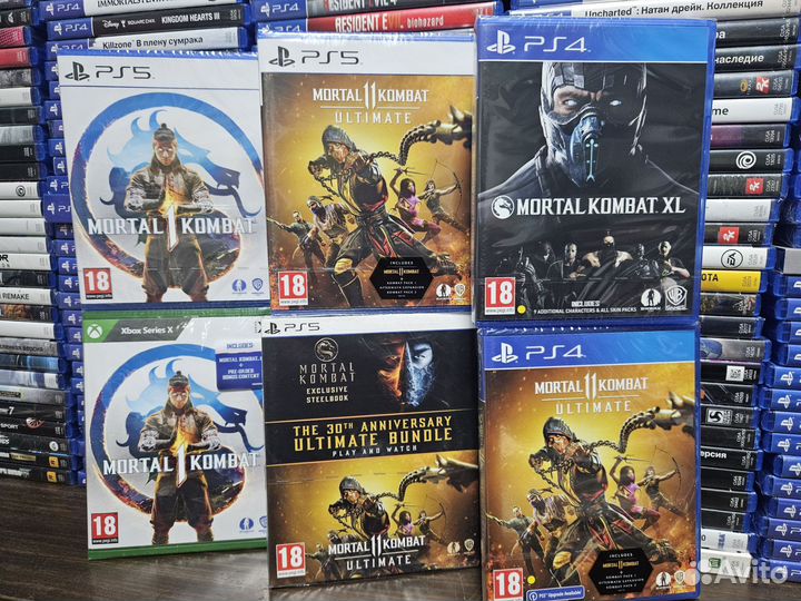 Mortal Kombat Xl/11/1 PS4 5 новый обмен продажа