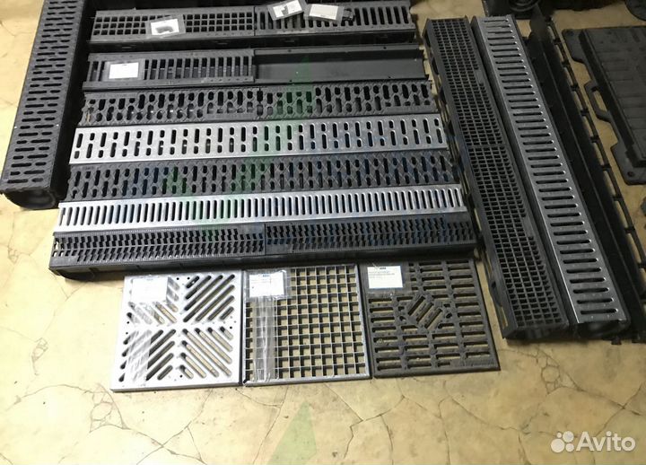 Пластиковые водоотводные лотки