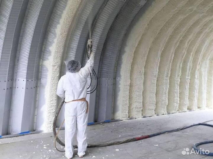 Утепление дома пенополиуретаном