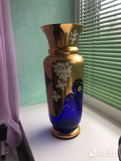Ваза чехия богемия