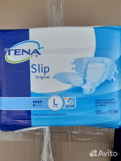 Памперсы для взрослых seni xl 4 и Tena L 3