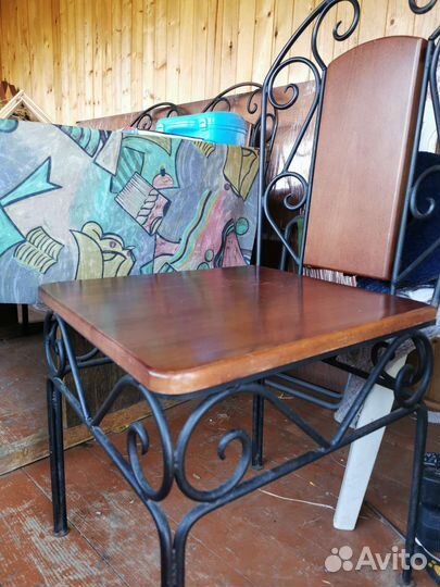 Кованные стулья на дачу, для кафе