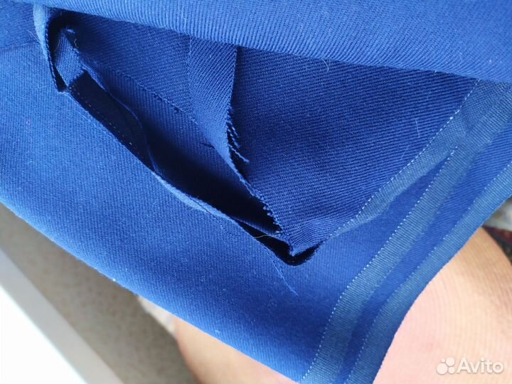 Шерстяная ткань отрез