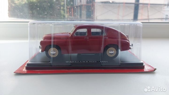 Модель автомобиля Победа. Масштаб 1:24