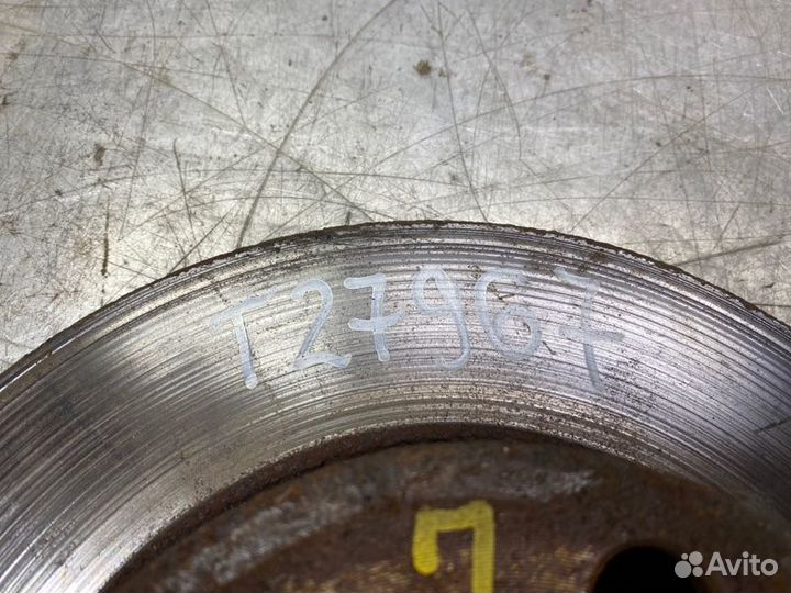 Диск тормозной задний Volkswagen Bora 1997-2005