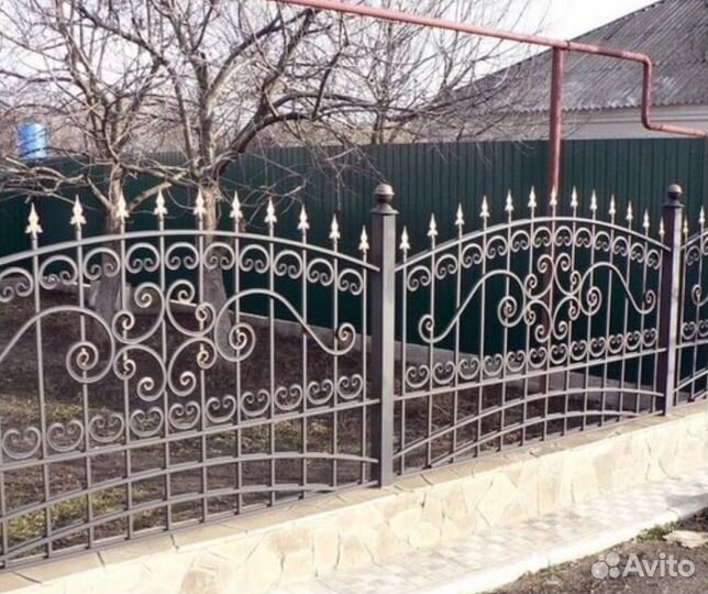 Кованные заборы