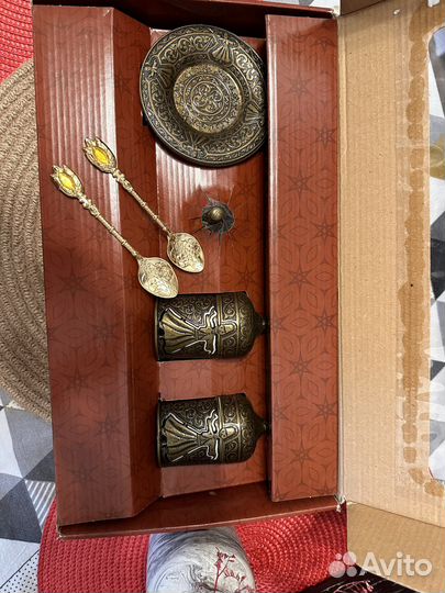 Набор для кофе (турецкие армуды) на подарок